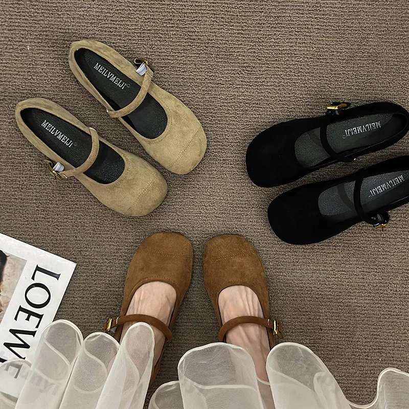 Women'S Shoes For Wide Feet - 2025 Spring New Women Ballet Flats