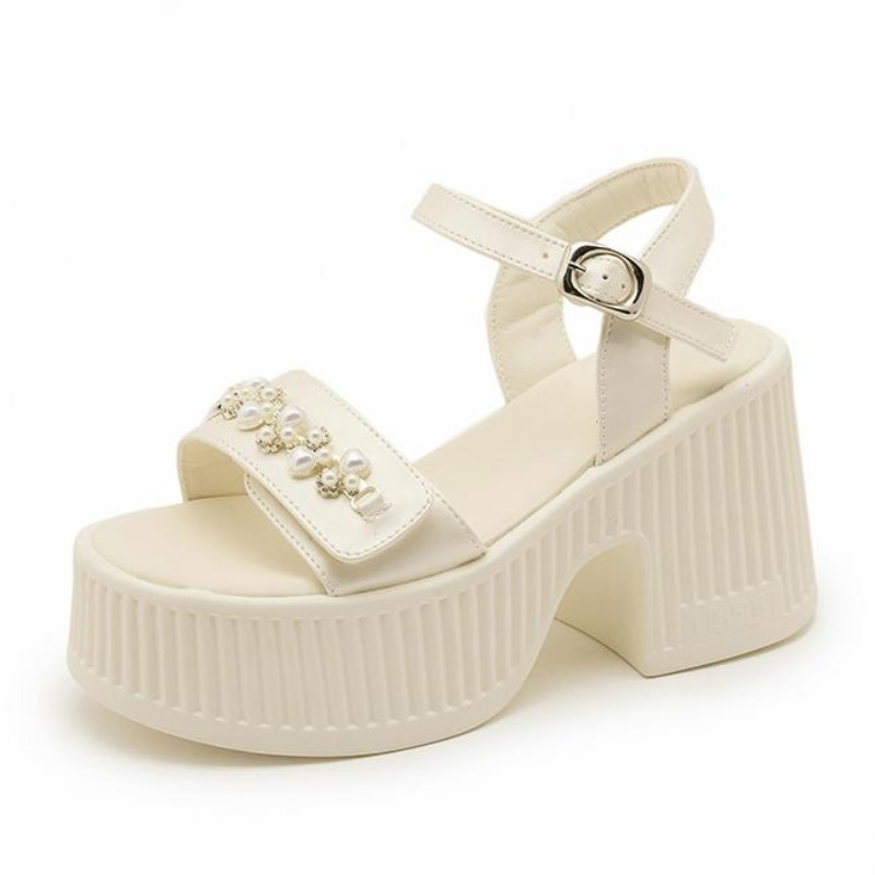 Wedge Heeled Sneaker - 10CM Microfiber Leather Breathable New Summer