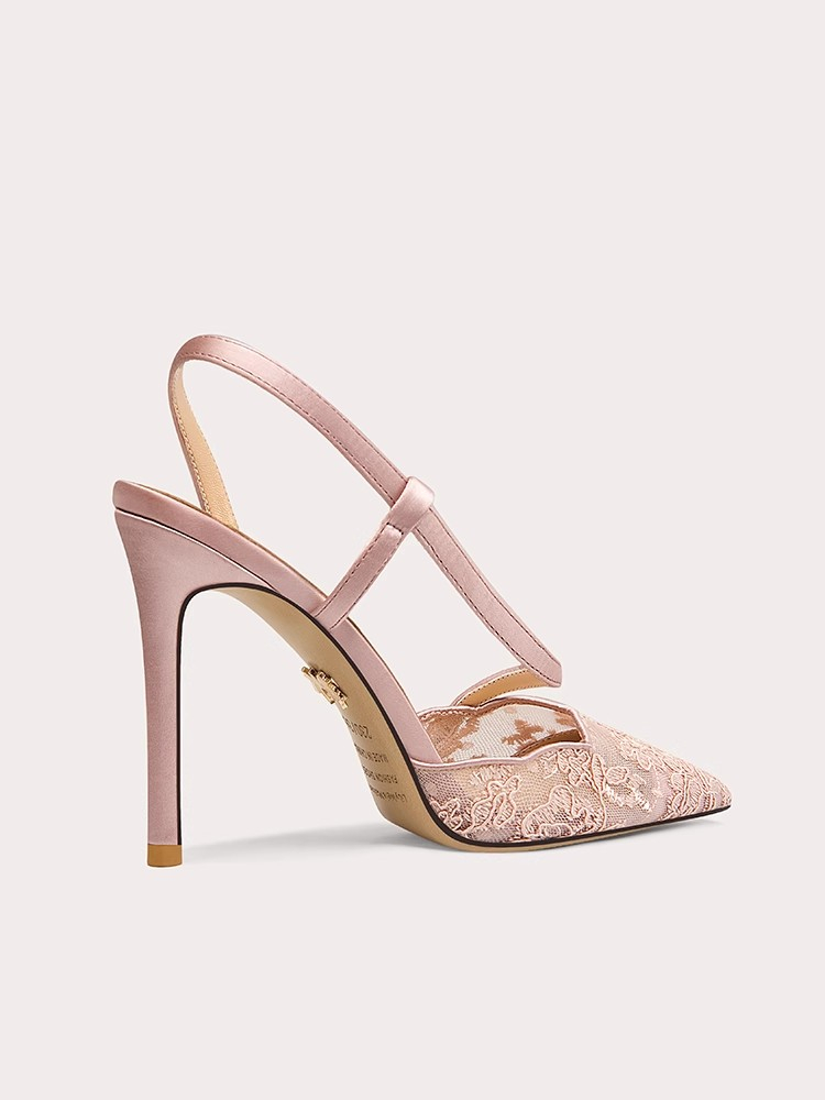 Flat stiletto heels spring and - Wide Fit Heels บทวิจารณ์และราคา