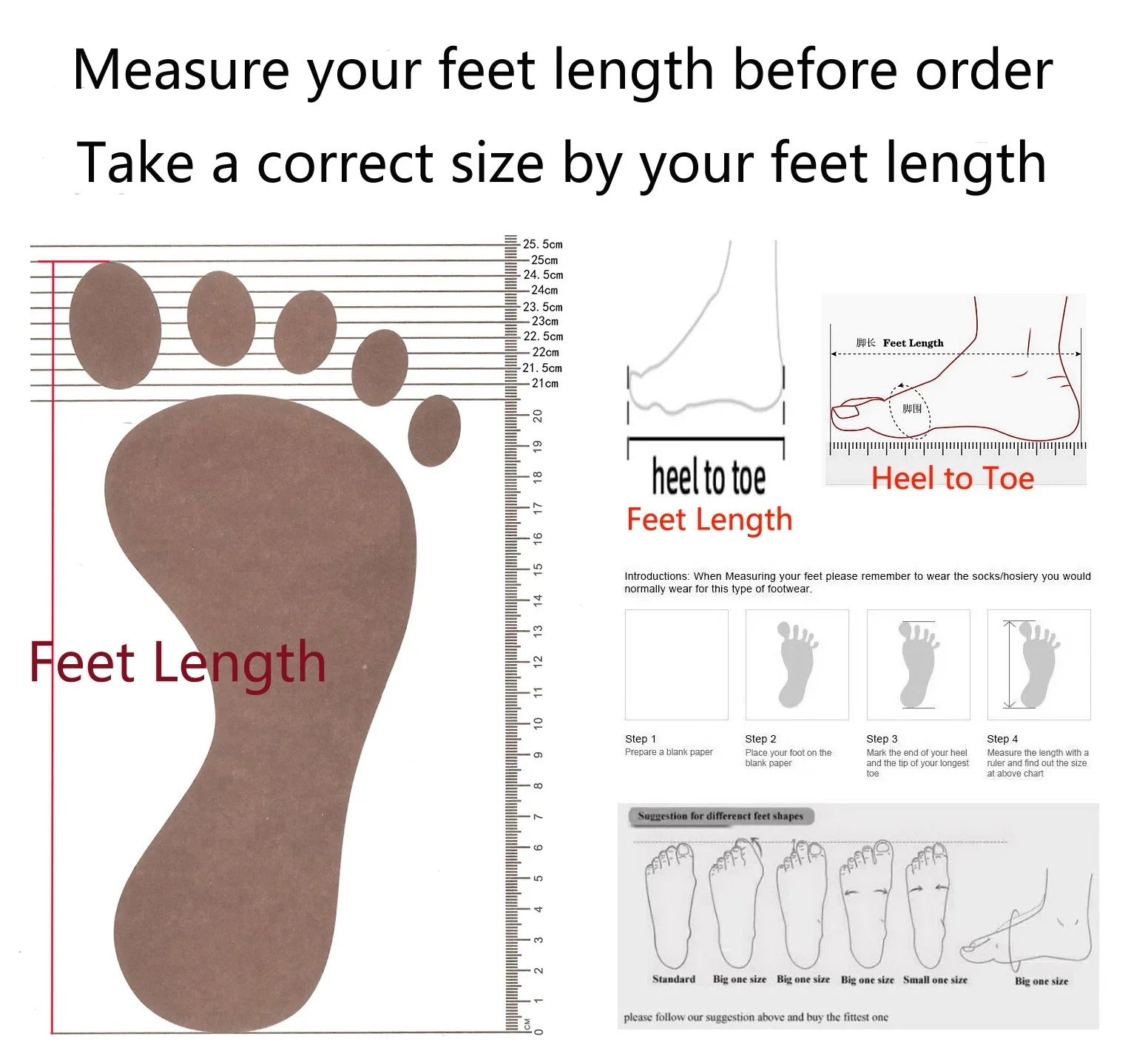 【Measure Your Feet Length Befo - Low Block Heel Pump บทวิจารณ์และราคา
