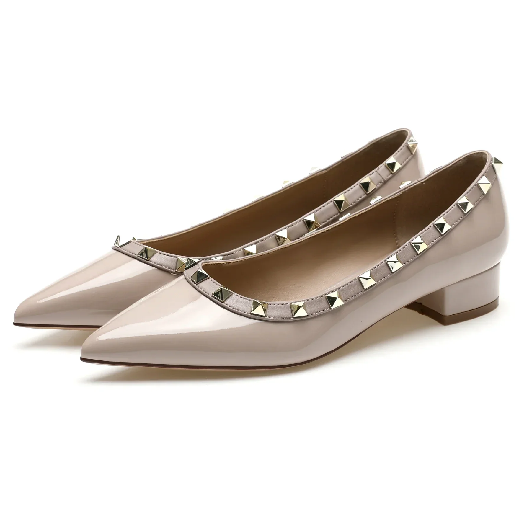 【Measure Your Feet Length Befo - Low Block Heel Pump บทวิจารณ์และราคา