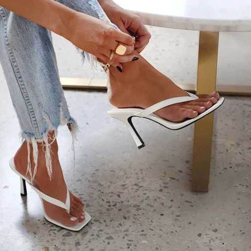 Stylish Women's Heel Flip Flop - Ankle Strap Heels บทวิจารณ์และราคา
