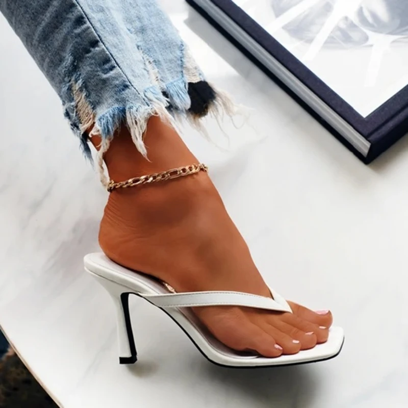 Stylish Women's Heel Flip Flop - Ankle Strap Heels บทวิจารณ์และราคา