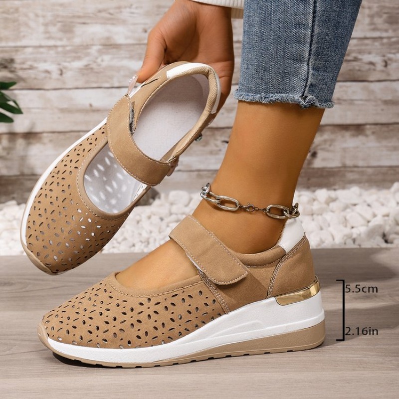 Spring Summer New Fashion Larg - Wedge Heeled Sneaker บทวิจารณ์และราคา