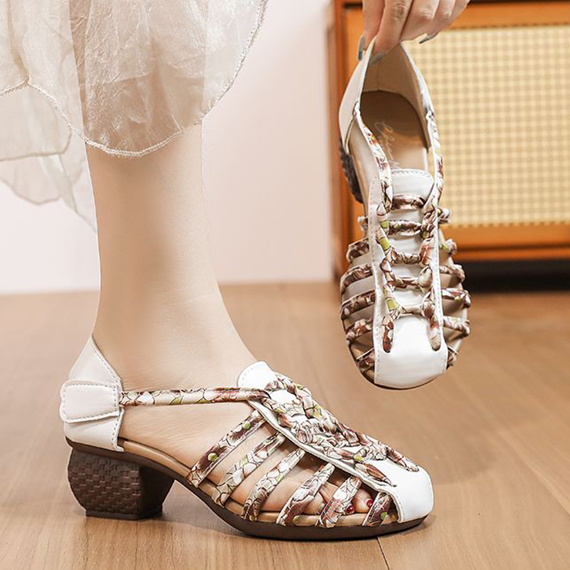 Vintage Women's Sandals Summer - Women'S Shoes Hands Free บทวิจารณ์และราคา