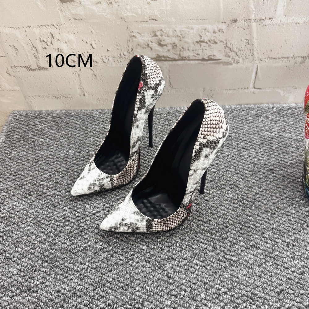 Sexy Snake Pattern 16cm High H - Women'S Shoes Hands Free บทวิจารณ์และราคา