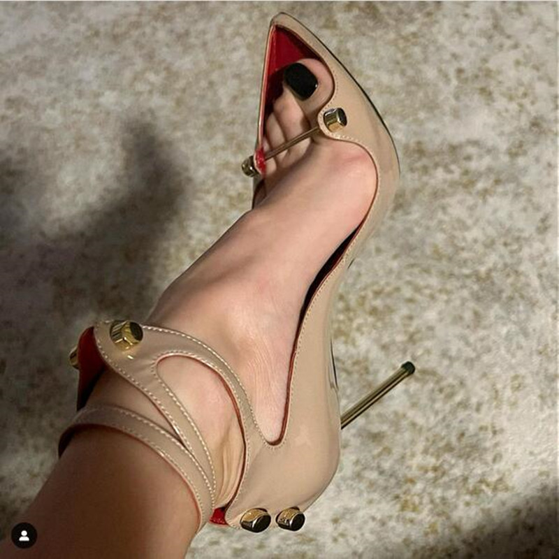 10cm Metal High Heel Sandals,W - Women'S Shoes Hands Free บทวิจารณ์และราคา