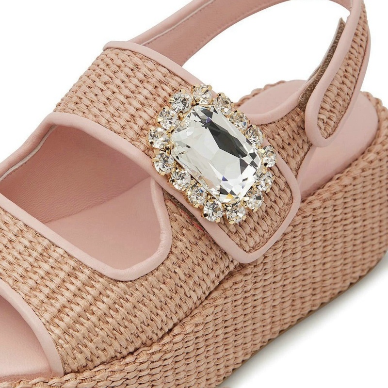 Hemp Woven Thick Soled Sandals - Women'S Shoes Hands Free บทวิจารณ์และราคา