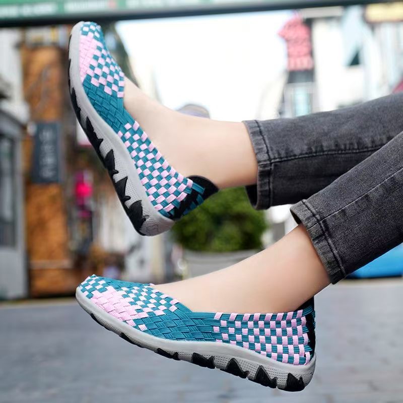 Women Hand Woven Elastic Big S - Women'S Shoes Hands Free บทวิจารณ์และราคา