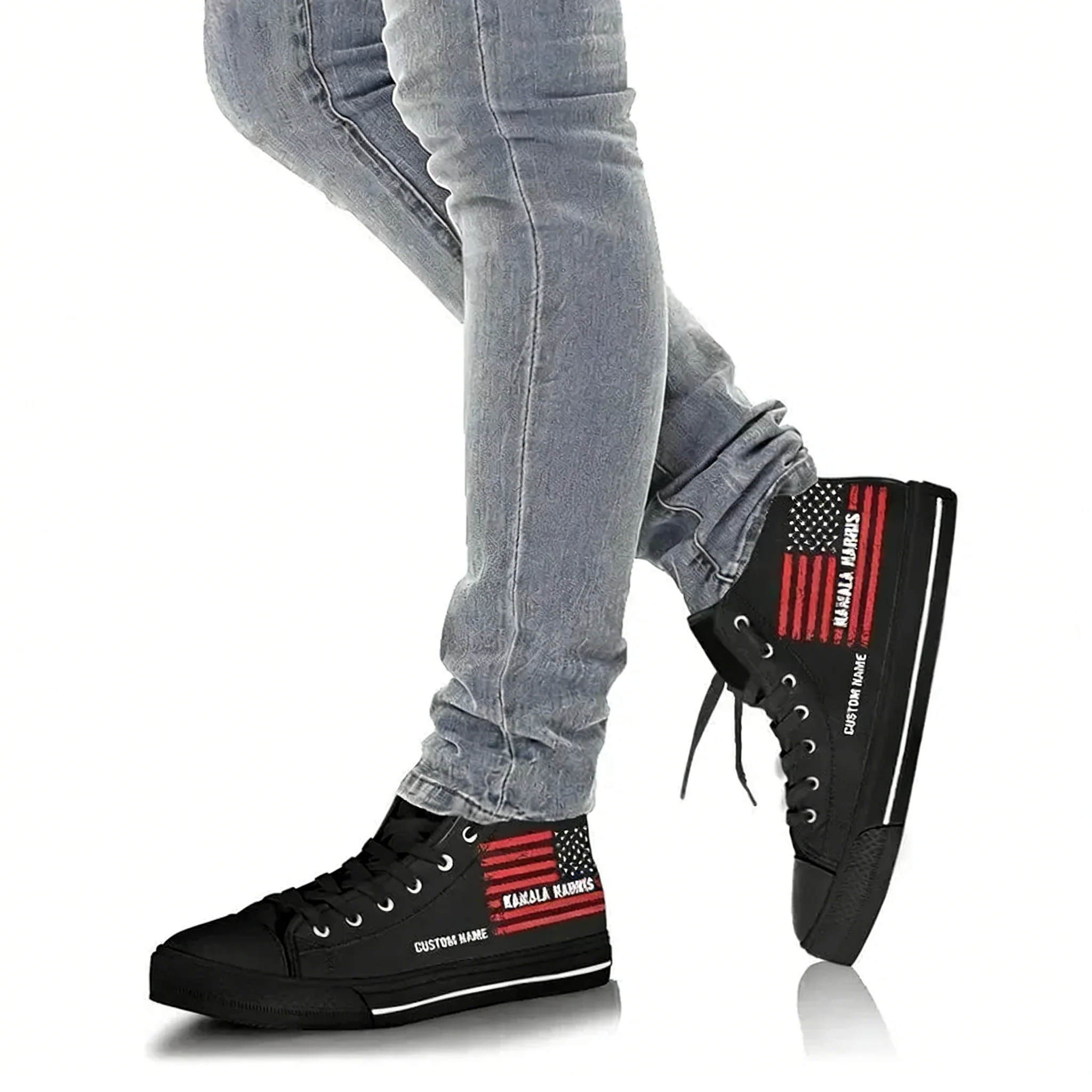 Elections Custom Name High Top - Women Shoes Name บทวิจารณ์และราคา