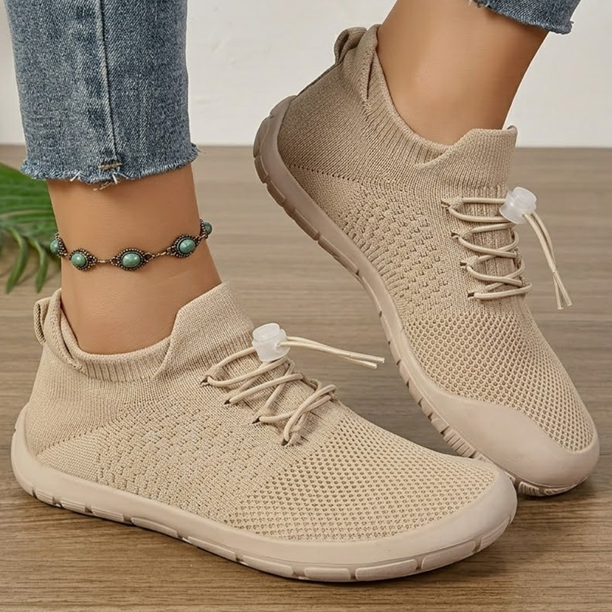 Women's Wide Fit Sneakers Flat - Women'S Shoes Wide Width บทวิจารณ์และราคา