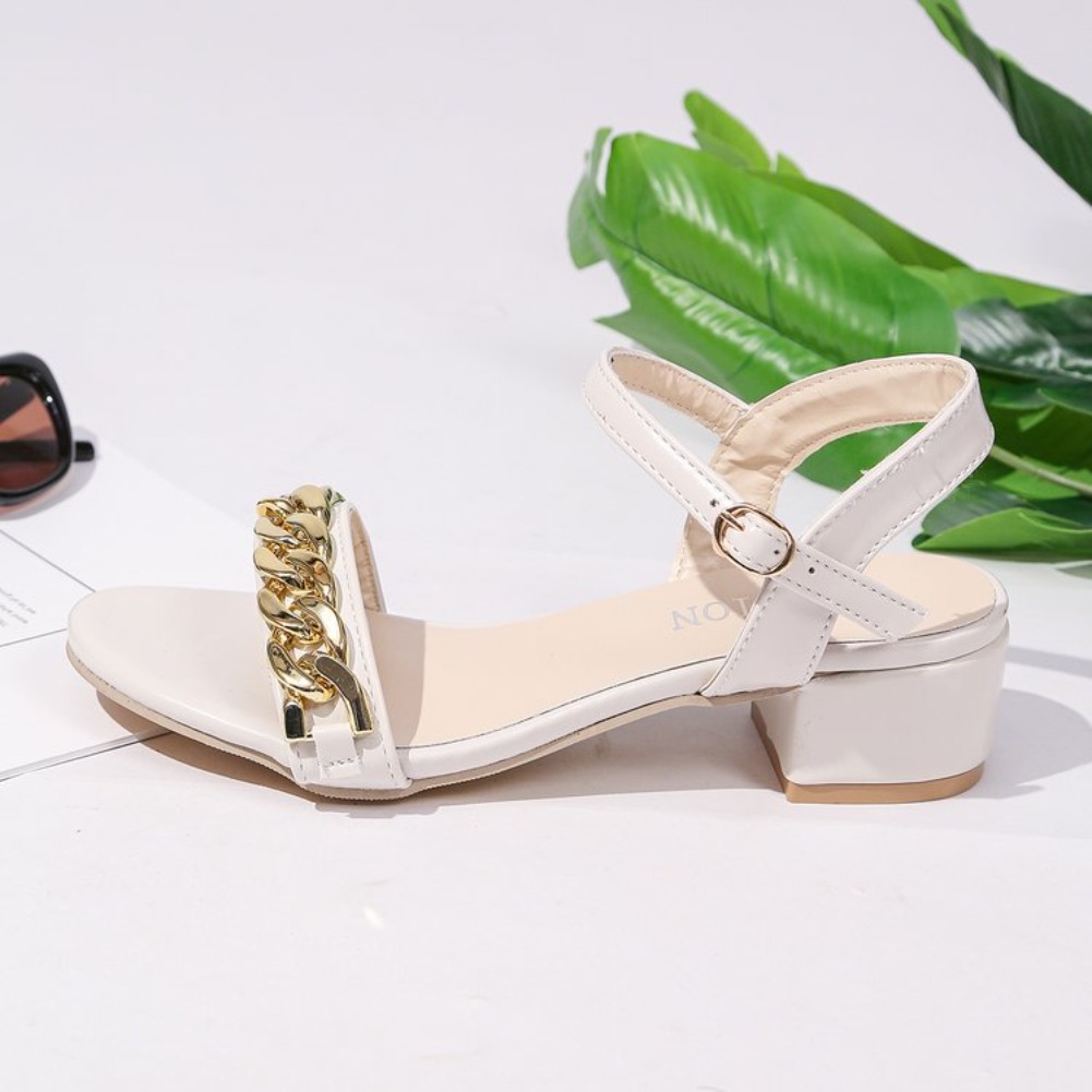 2026 Rhinestone Sandals for Wo - Gold Chain Sandal บทวิจารณ์และราคา