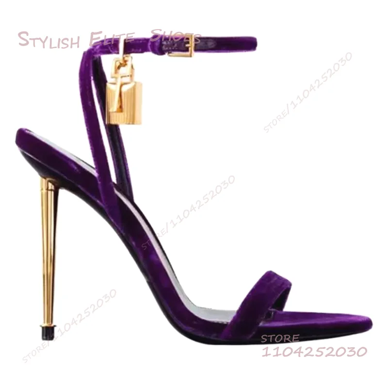 Gold Metal Stiletto Sandals Wo - Gold Chain Sandal บทวิจารณ์และราคา