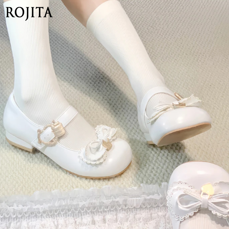 Women's Shoes Bowknot Lolita S - Ankle Strap Heels บทวิจารณ์และราคา