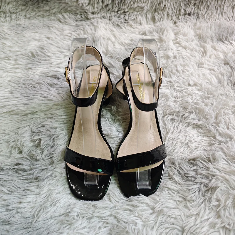 Women Chunky Sandals New Summe - Low Block Heel Pump บทวิจารณ์และราคา