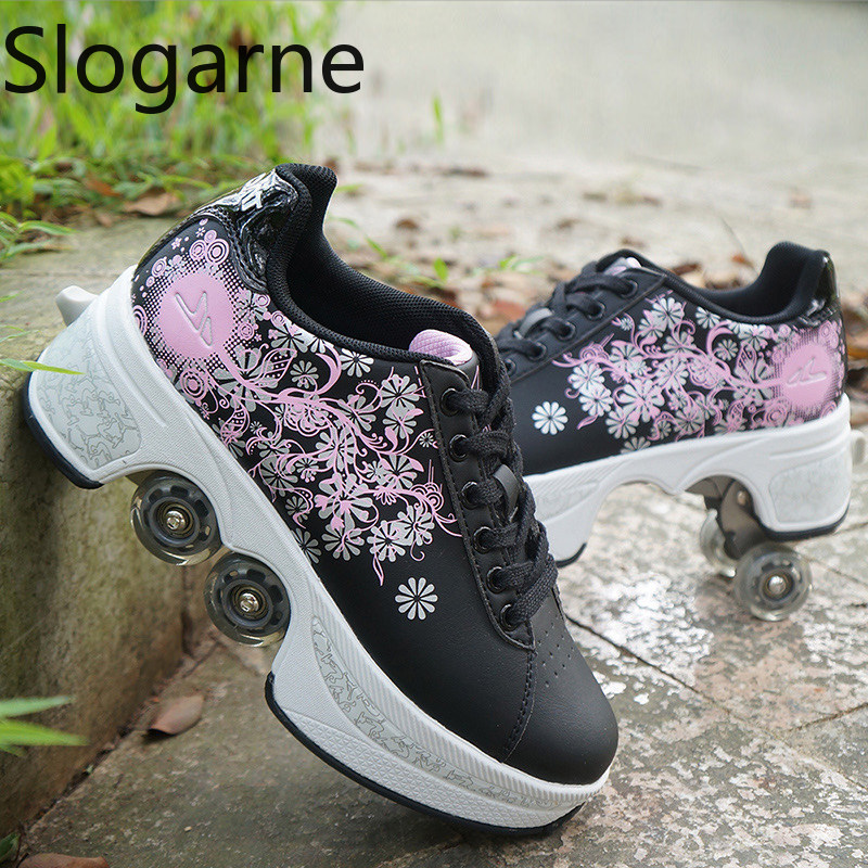 Women 4 Wheels Deformation Rol - Women Shoes Casual บทวิจารณ์และราคา