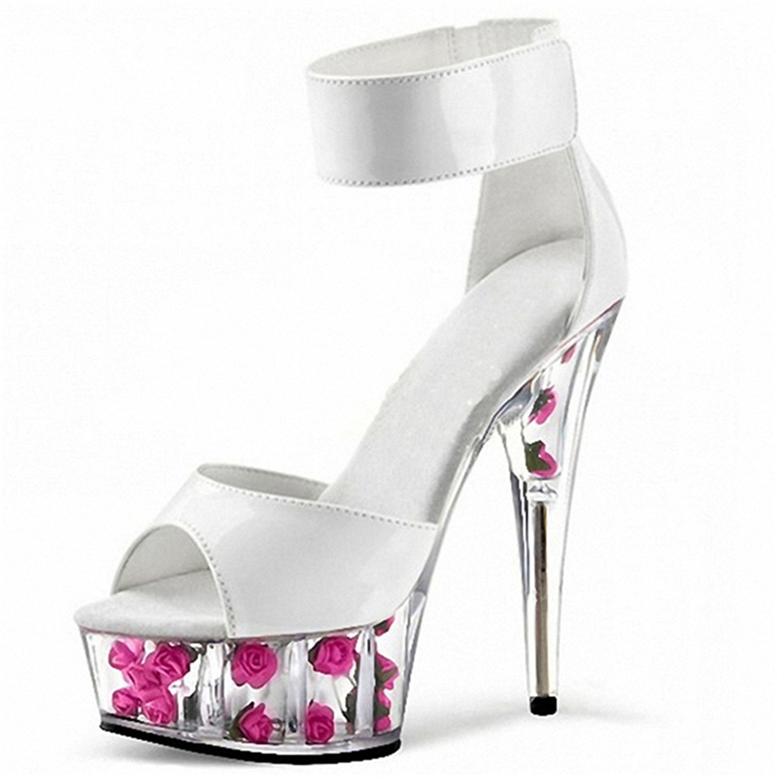 Neo Gothic Heels 15cm - Black  - Wide Fit Heels บทวิจารณ์และราคา