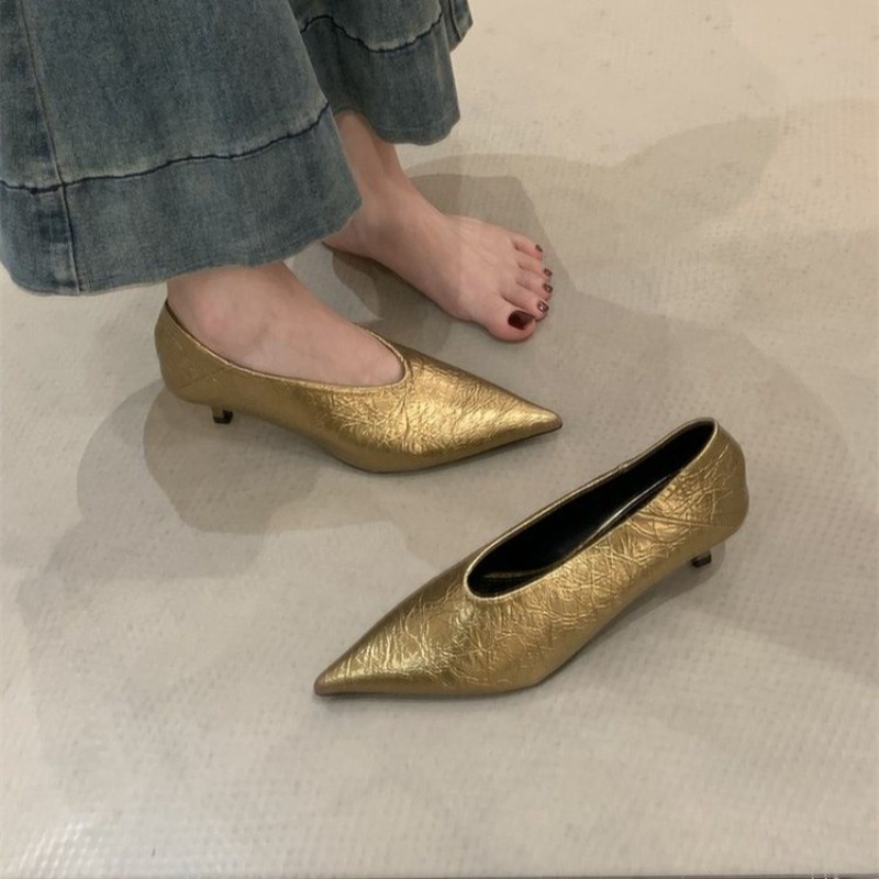 2025 Autumn New Commuter Wind  - Slingback Pumps Women บทวิจารณ์และราคา