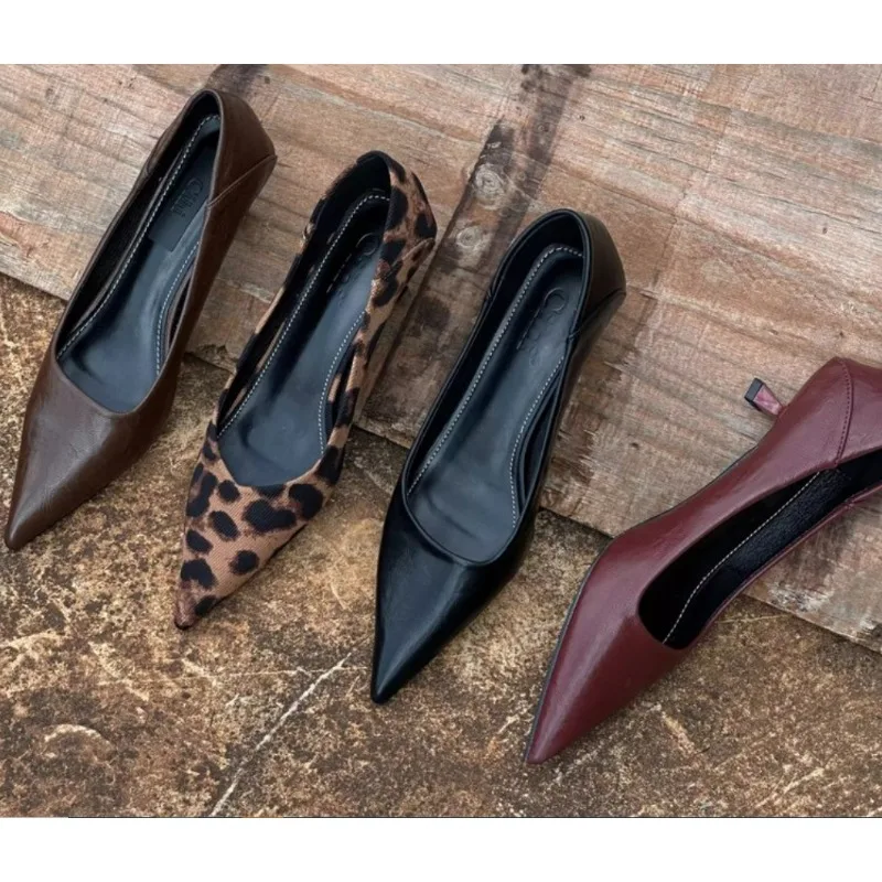 2024 Women Sexy High Heels Bur - Slingback Pumps Women บทวิจารณ์และราคา