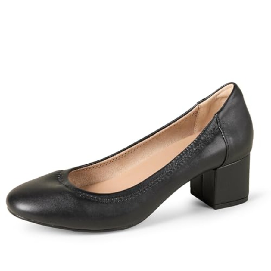 Amazon Essentials Women's Ball - Low Block Heel Pump บทวิจารณ์และราคา
