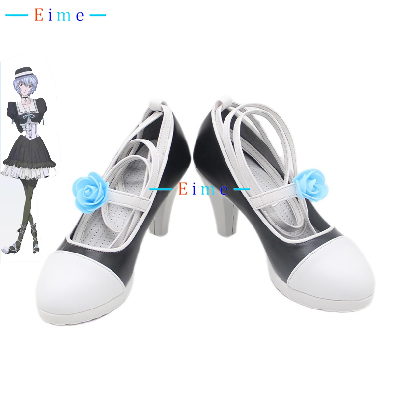 Ayanami Rei Cosplay Shoes EVA  - Women'S Shoes Rei บทวิจารณ์และราคา
