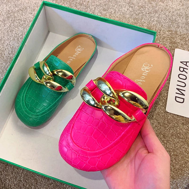 Fashion Women Slippers Plus Si - Gold Chain Sandal บทวิจารณ์และราคา