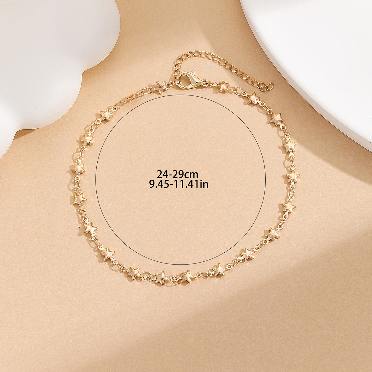 Bohemia Vintage Star Anklet Li - Gold Chain Sandal บทวิจารณ์และราคา
