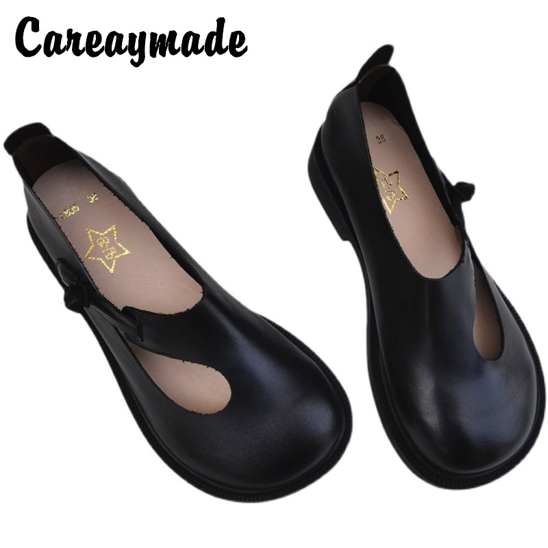 Careaymade-Genuine leather big - Women'S Shoes Toms บทวิจารณ์และราคา