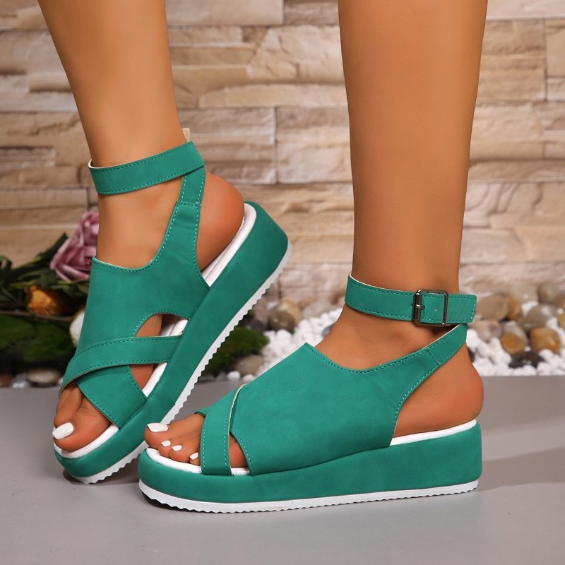 Summer Women's Plus Size Chunk - Women'S Shoes Wide Width บทวิจารณ์และราคา