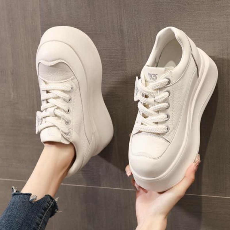 10cm Casual Shoes Women's Spri - Wedge Heeled Sneaker บทวิจารณ์และราคา