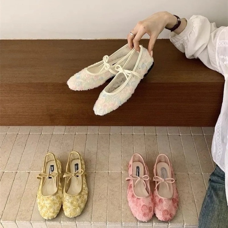 Gentle New Chinese Rose Mesh M - Women Shoes Casual บทวิจารณ์และราคา