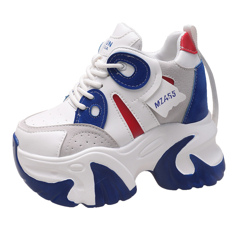 Women Walking Sneakers New Aut - Wedge Heeled Sneaker บทวิจารณ์และราคา