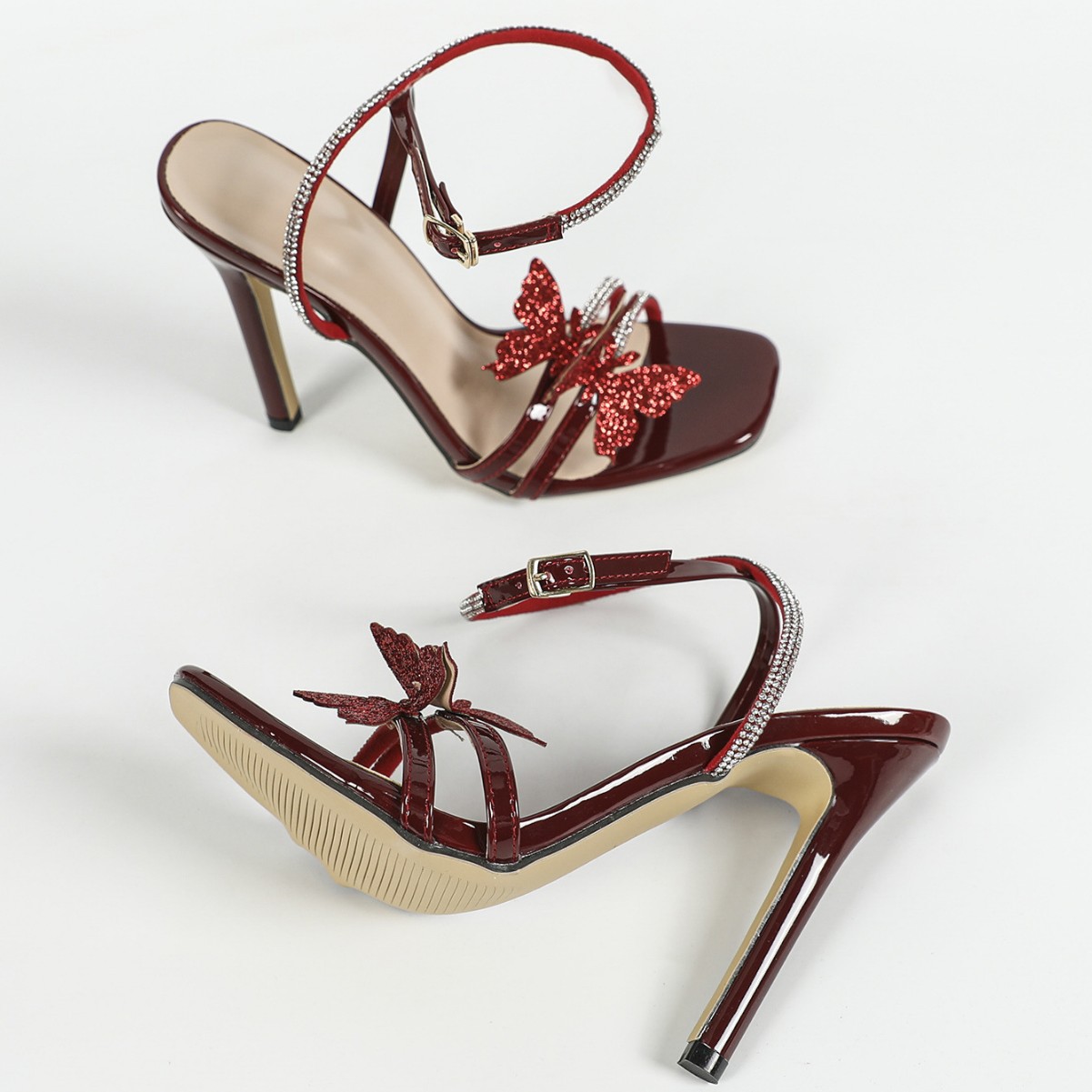 Sandalias De Mujer Verano 2025 - Women'S Shoes Peep Toe บทวิจารณ์และราคา
