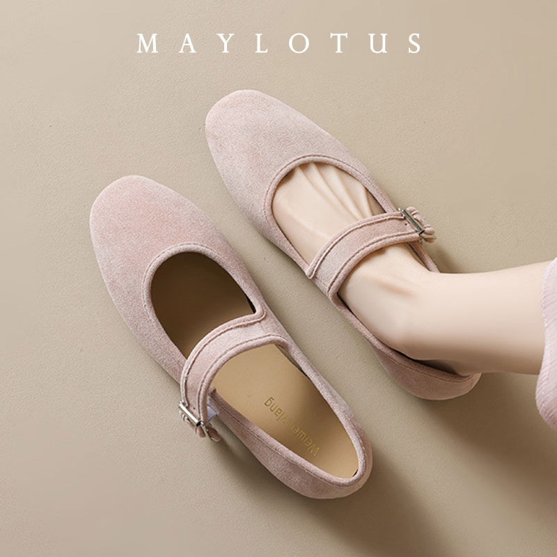 Size 35-43 Velvet Mary Jane Sh - Women'S Shoes Hands Free บทวิจารณ์และราคา