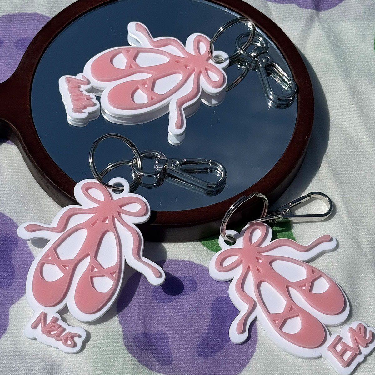 Custom Name Acrylic Keychain P - Women Shoes Name บทวิจารณ์และราคา
