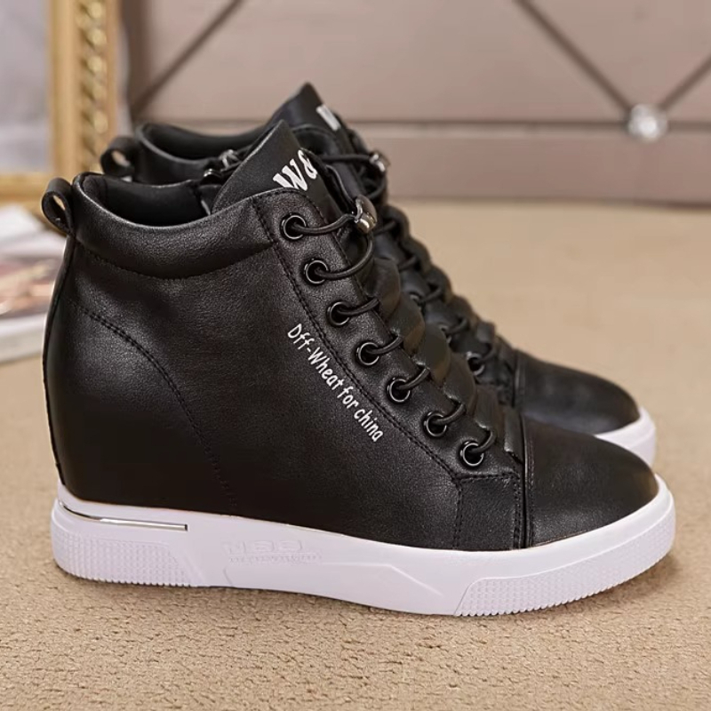 Women Sneakers Wedge Heels Hei - Wedge Heeled Sneaker บทวิจารณ์และราคา