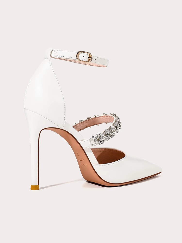 Low-heeled thin high-heeled we - Wide Fit Heels บทวิจารณ์และราคา