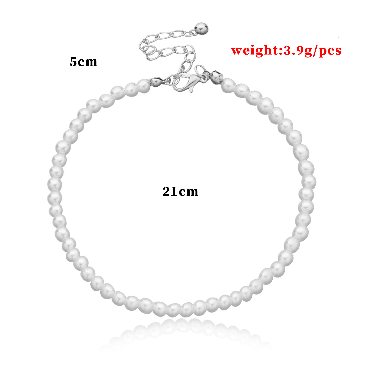 Fashion Pearl Anklet For Women - Gold Chain Sandal บทวิจารณ์และราคา