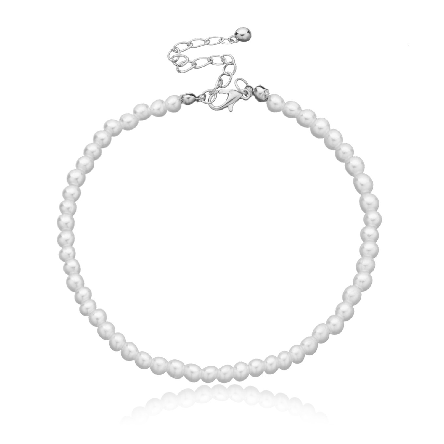 Fashion Pearl Anklet For Women - Gold Chain Sandal บทวิจารณ์และราคา