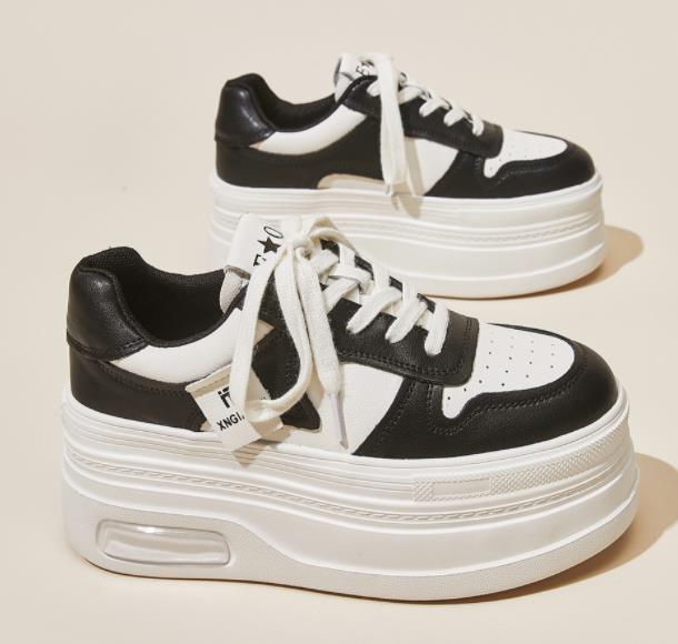 9CM Platform Wedge Sneakers Ge - Wedge Heeled Sneaker บทวิจารณ์และราคา