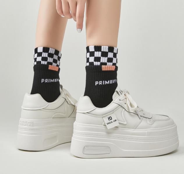 9CM Platform Wedge Sneakers Ge - Wedge Heeled Sneaker บทวิจารณ์และราคา