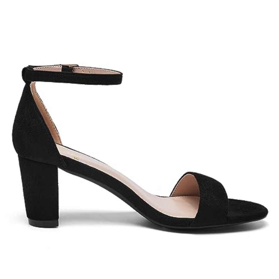 FW FRAN WILLOR Women Open Toe  - Low Block Heel Pump บทวิจารณ์และราคา