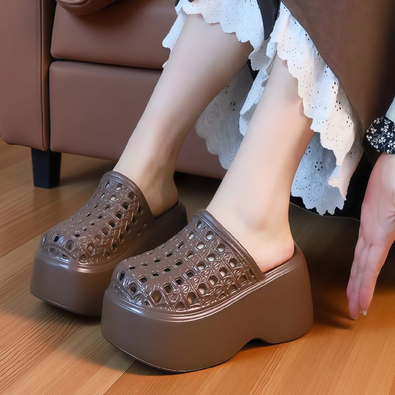 New cut-outs high heels EVA sa - Wedge Heeled Sneaker บทวิจารณ์และราคา