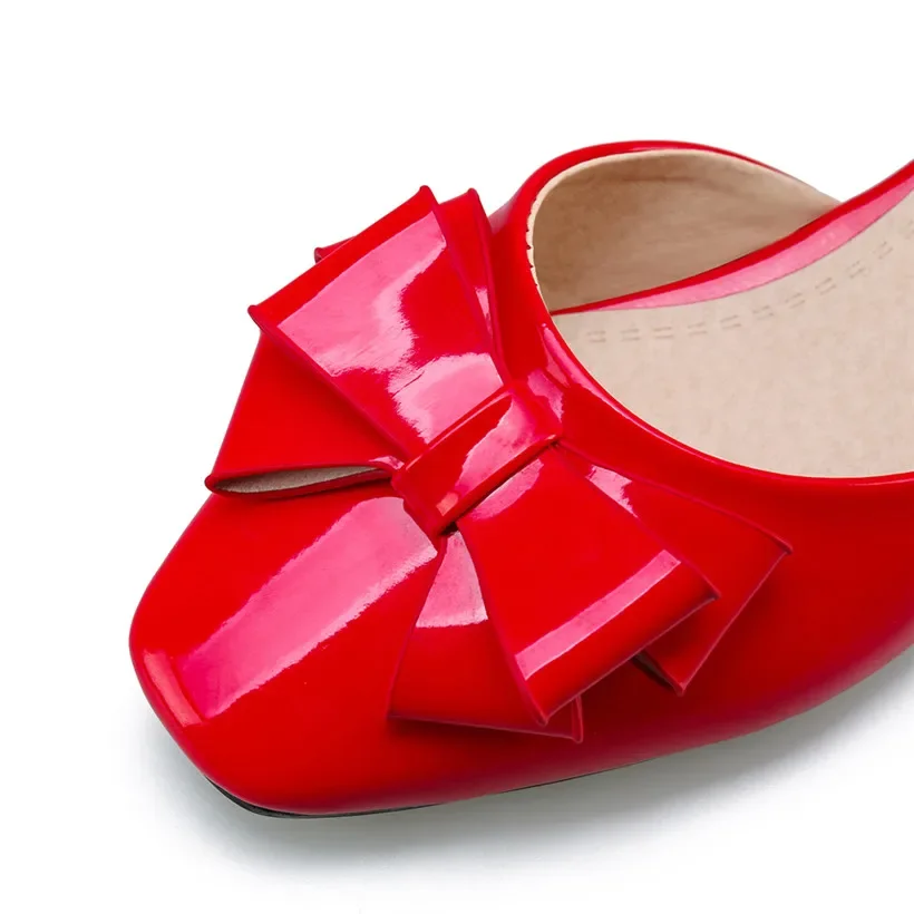 Big Size Women Bowtie Pumps Ro - Ankle Strap Heels บทวิจารณ์และราคา