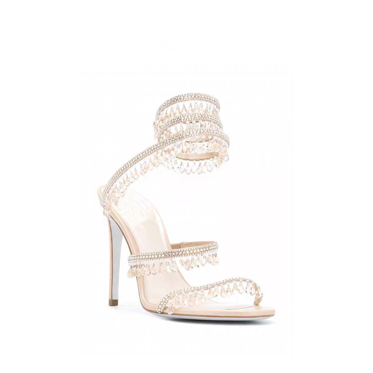 2026Women's New Water Diamond  - Ankle Strap Heels บทวิจารณ์และราคา